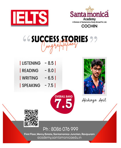 Akshaya Anil | IELTS