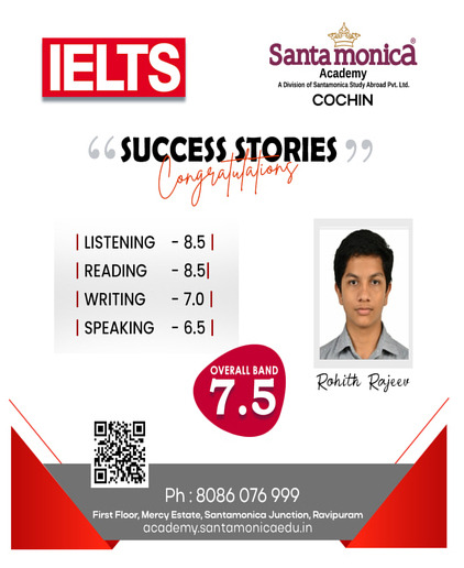 Rohith Rajeev | IELTS